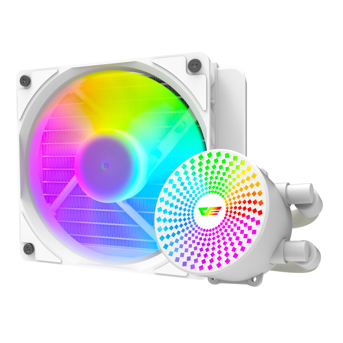 Darkflash DC120 Liquid Cooler White